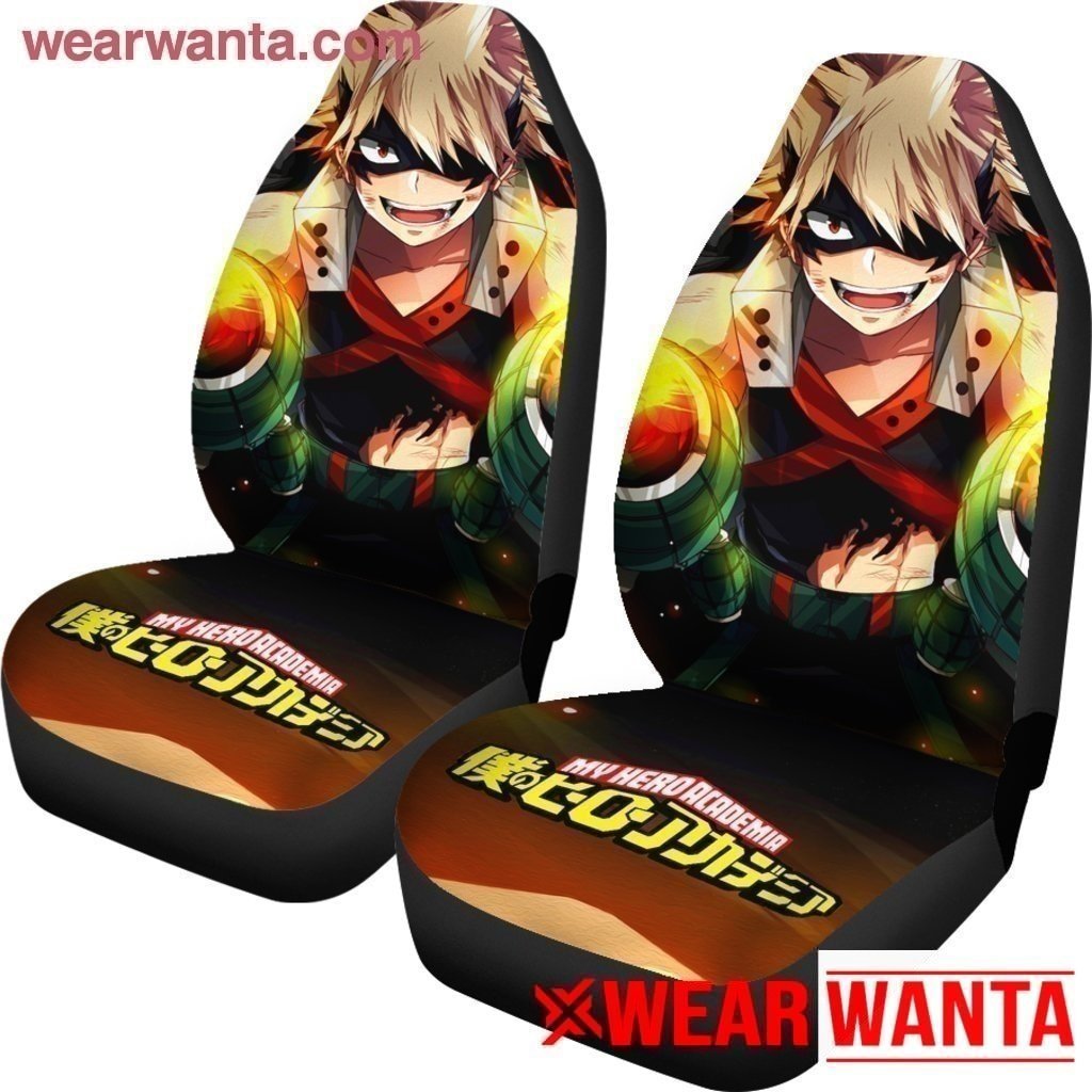 Katsuki Bakugo My Hero Academia Car Seat Covers MN04-Gear Wanta