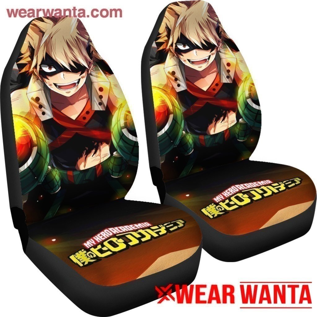 Katsuki Bakugo My Hero Academia Car Seat Covers MN04-Gear Wanta