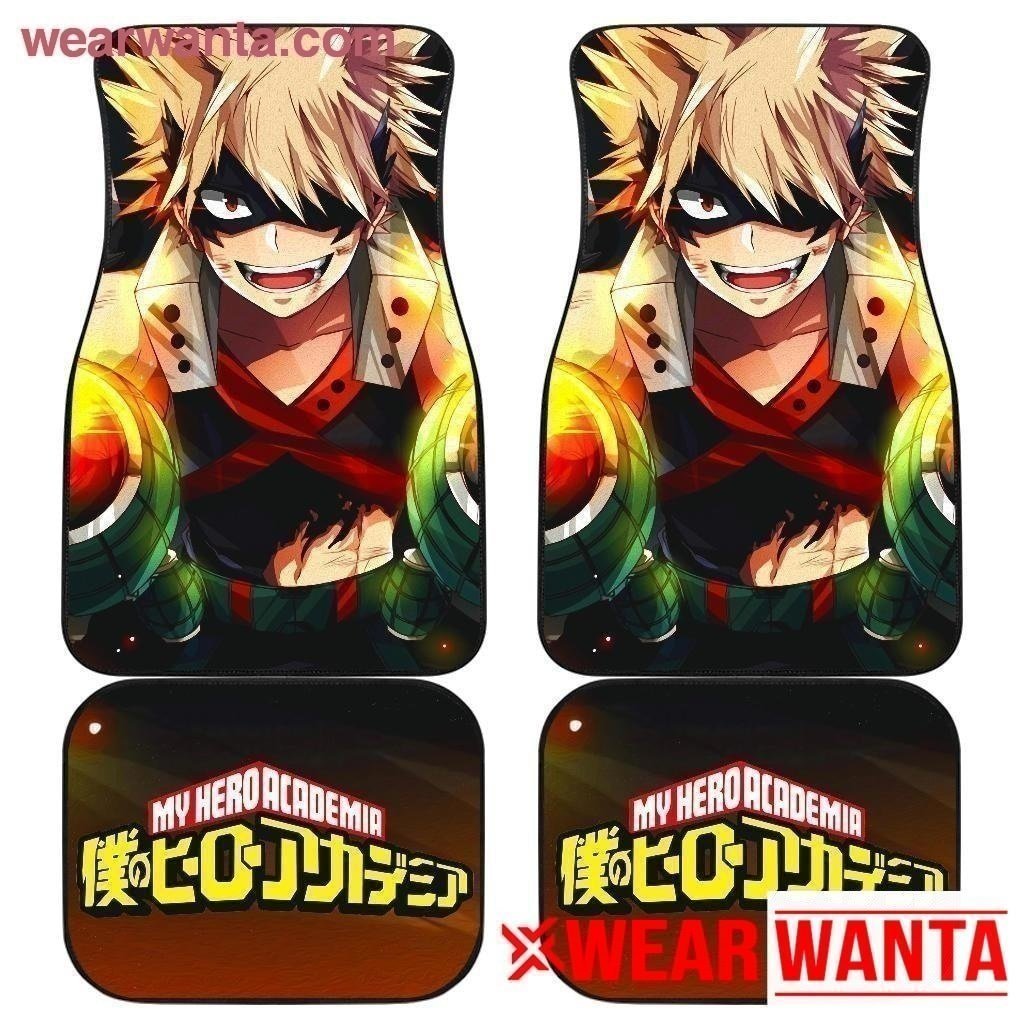 Katsuki Bakugou My Hero Academia Car Floor Mats 2 MN05-Gear Wanta