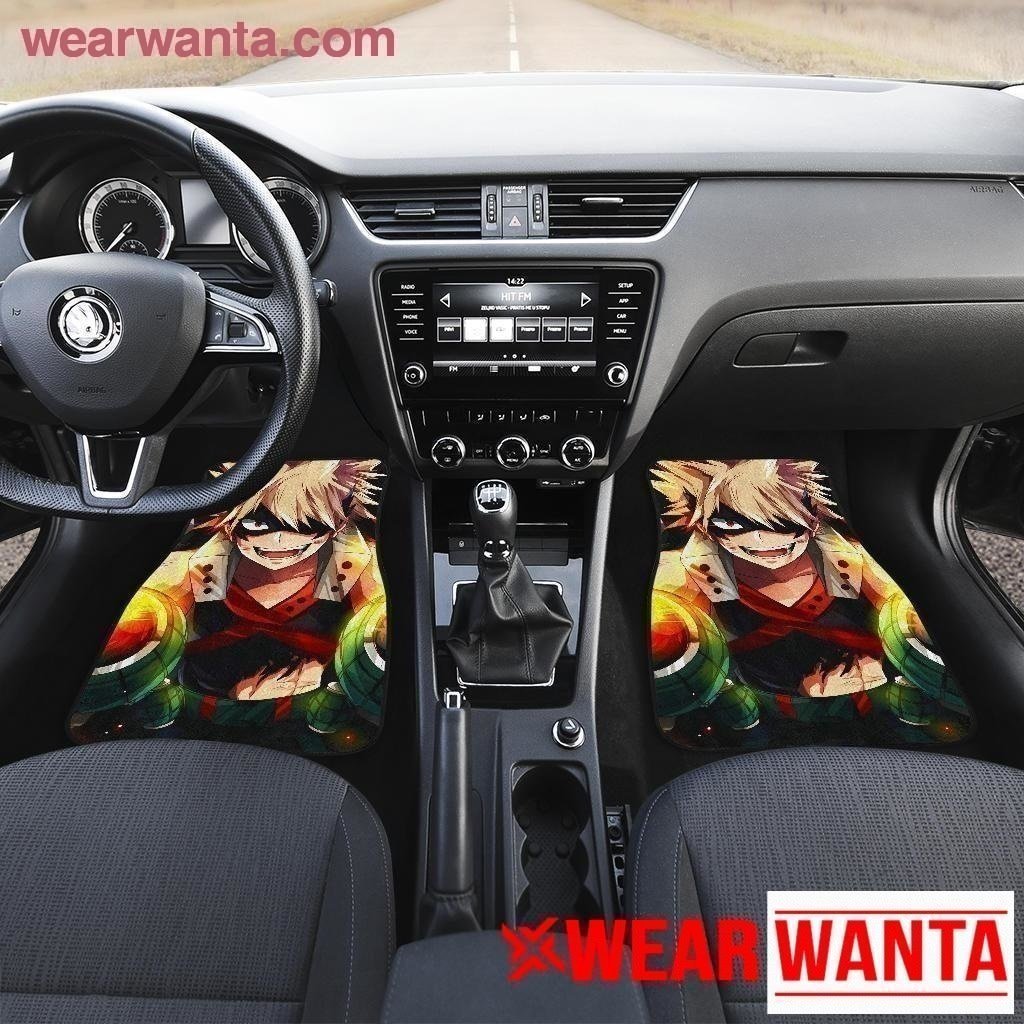 Katsuki Bakugou My Hero Academia Car Floor Mats 2 MN05-Gear Wanta