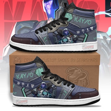 Kay O Valorant Agent Shoes Custom For Gamer MN13-Gear Wanta