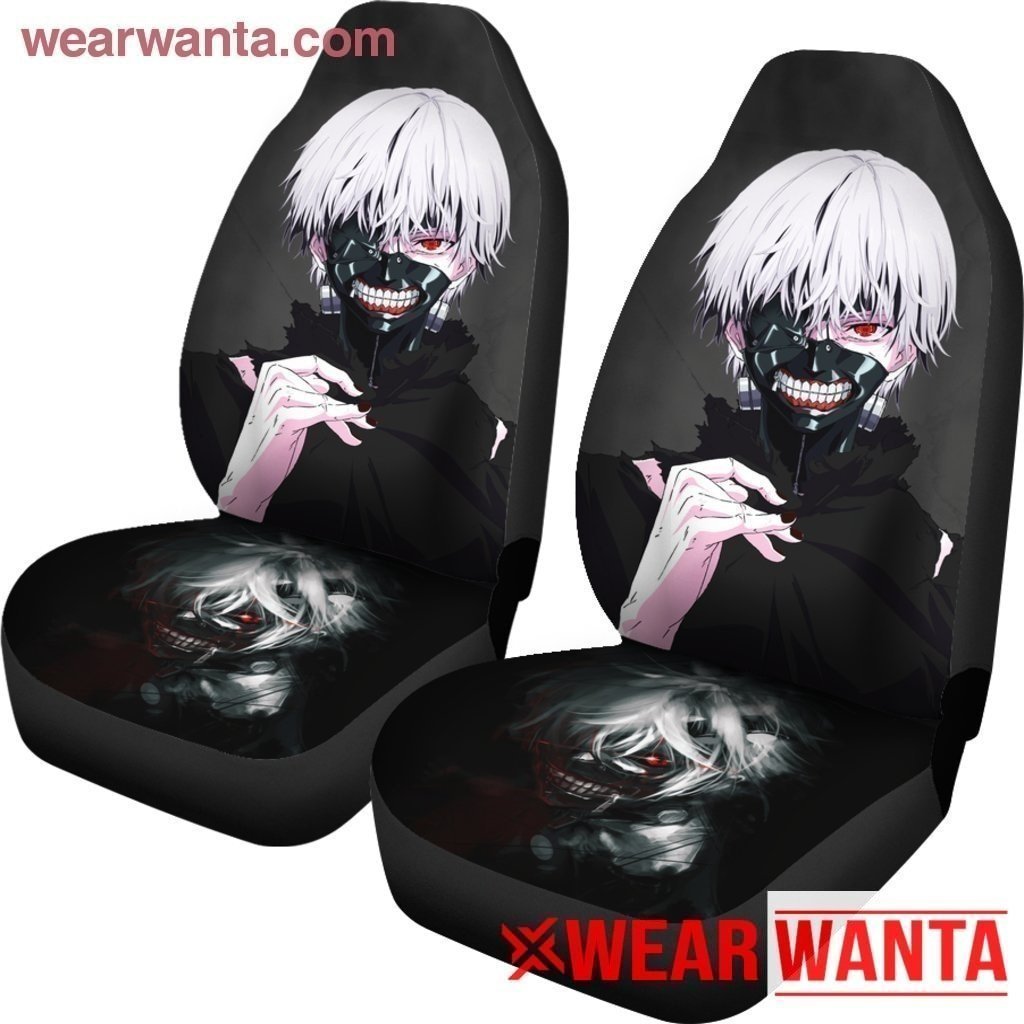 Ken Kaneki Anime Tokyo Ghoul Car Seat Covers Custom NH10-Gear Wanta