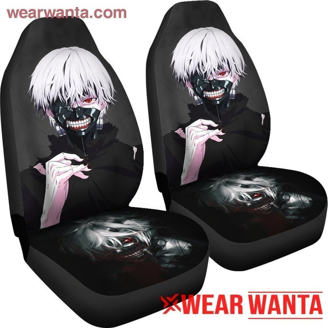 Ken Kaneki Anime Tokyo Ghoul Car Seat Covers Custom NH10-Gear Wanta