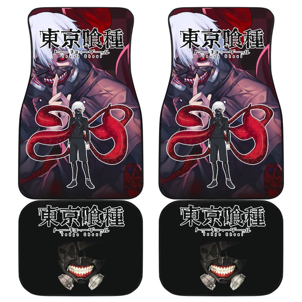 Ken Kaneki Tokyo Ghoul Car Floor Mats Manga Mixed Anime-Gear Wanta