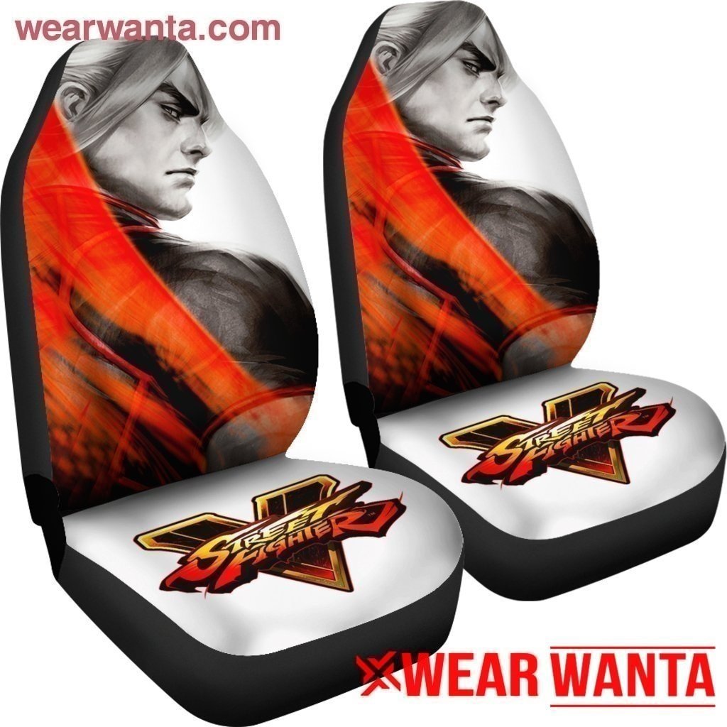 Ken Street Fighter V Car Seat Covers For MN05-Gear Wanta