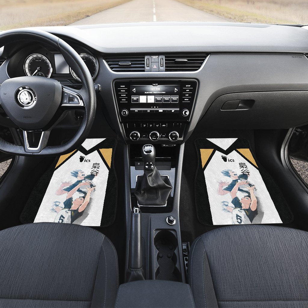 Kenji Fukurodani Haikiyuu!! Uniform Style Car Floor Mats Gift Love Anime-Gear Wanta