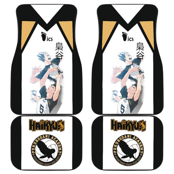 Kenji Fukurodani Haikiyuu!! Uniform Style Car Floor Mats Gift Love Anime-Gear Wanta