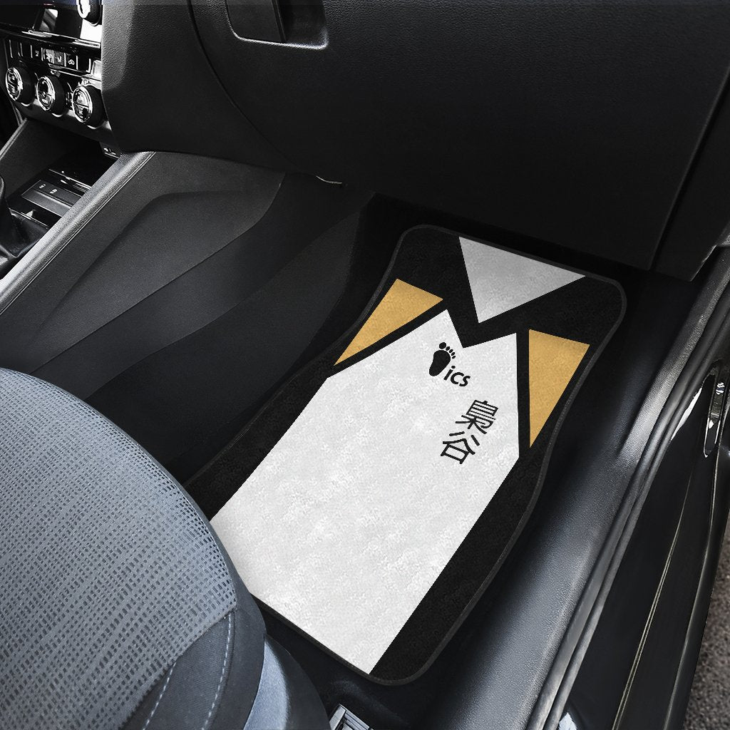 Kenji Fukurodani Haikyuu!! Uniform Style Car Floor Mats Gift For Best Fan Anime-Gear Wanta