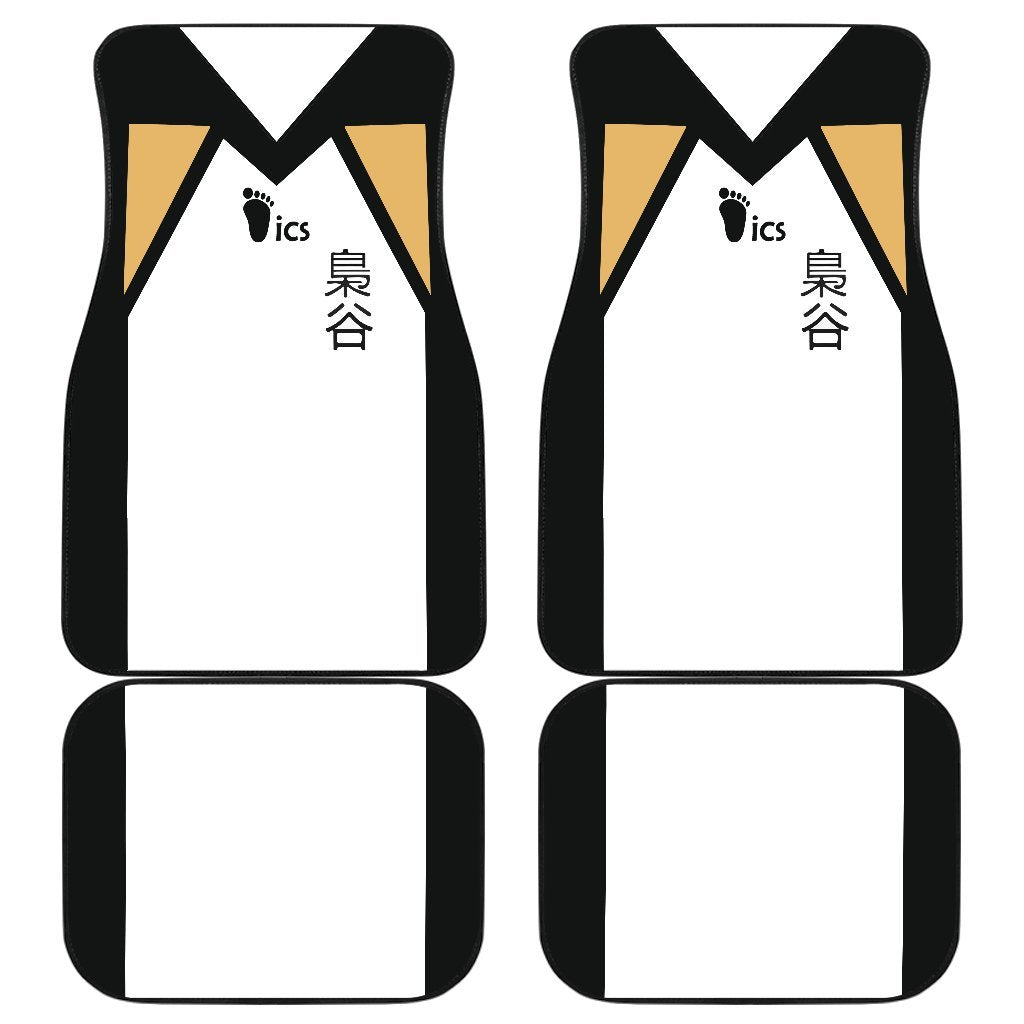Kenji Fukurodani Haikyuu!! Uniform Style Car Floor Mats Gift Adore Anime-Gear Wanta