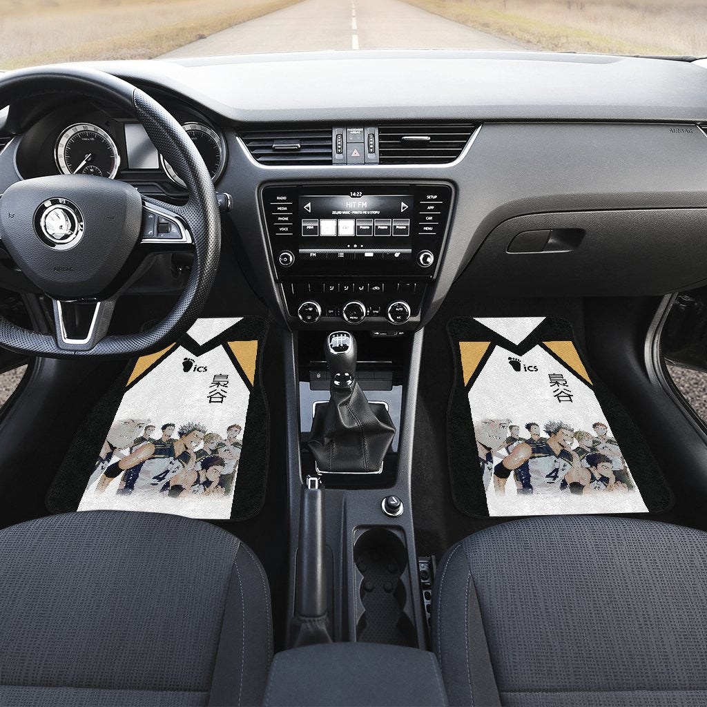 Kenji Fukurodani Haikyuu!! Uniform Style Car Floor Mats Gift Like Anime-Gear Wanta