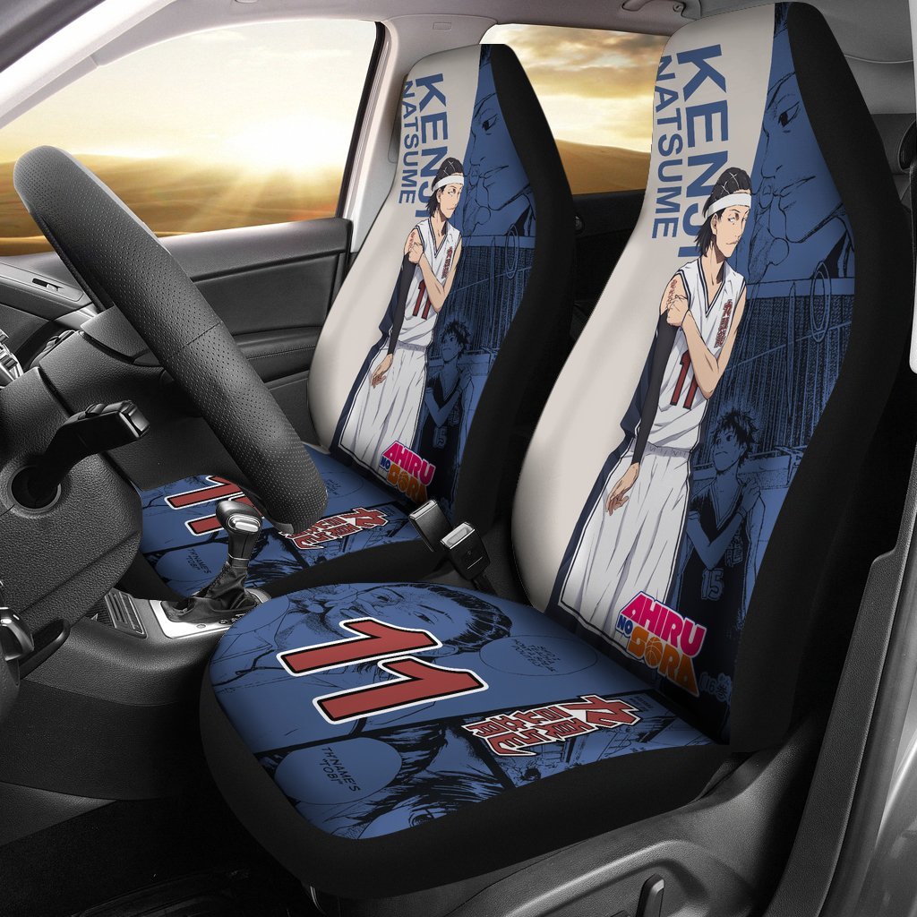 Kenji Natsume Characters Ahiru No Sora Car Seat Covers Anime-Gear Wanta