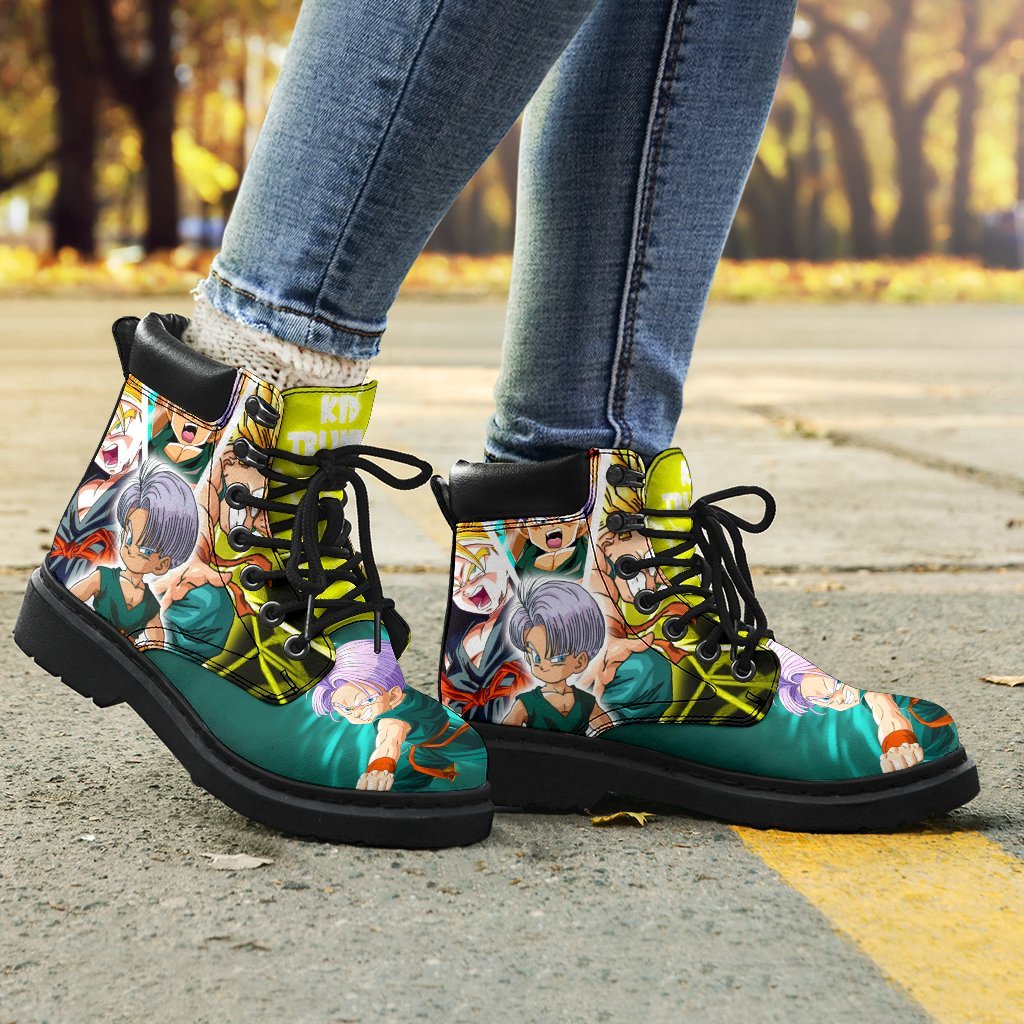 Kid Trunk Dragon Ball Boots Shoes Custom Anime Fan Gift Idea TT20-Gear Wanta