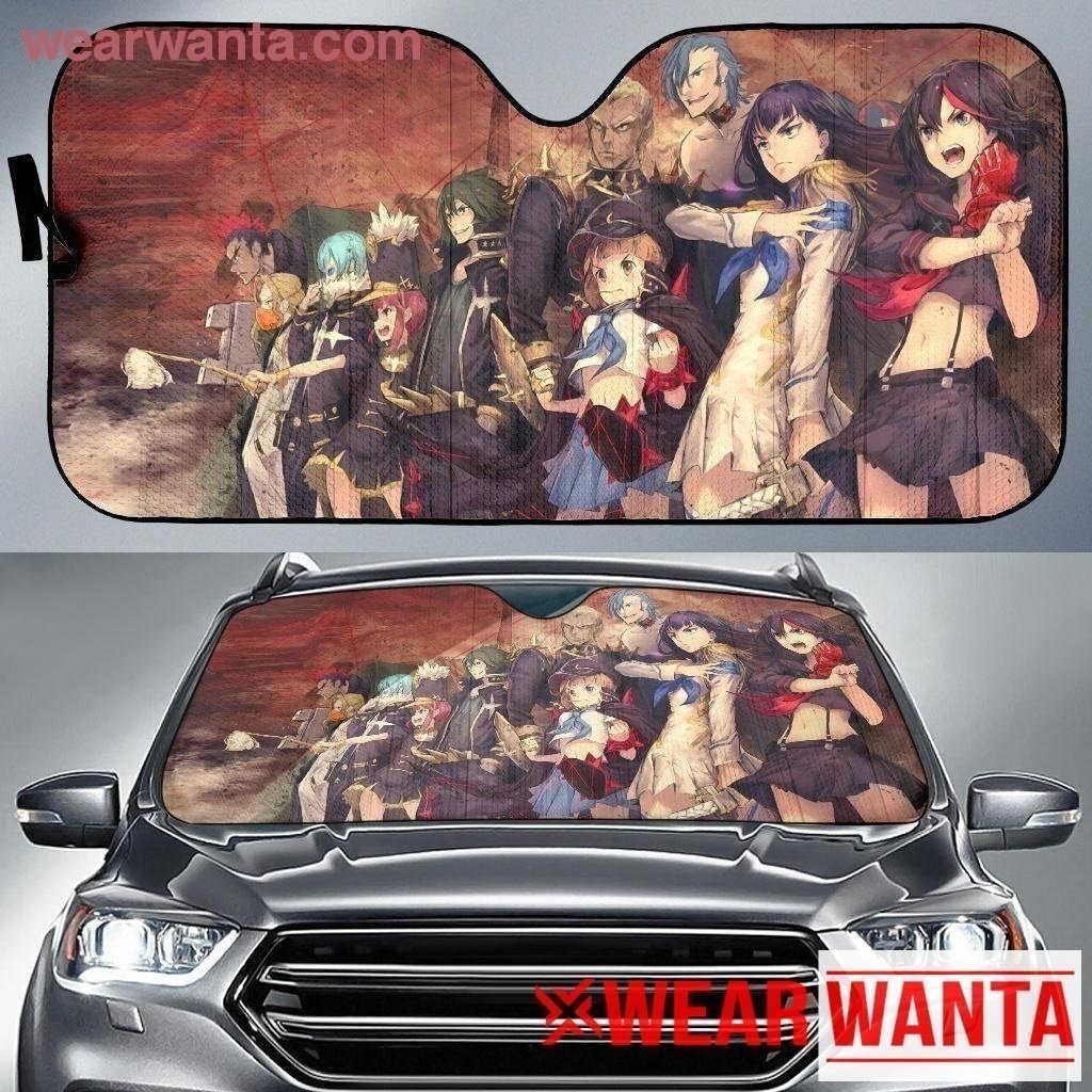 Kill La Kill Characters Anime Car Sun Shade NH08-Gear Wanta