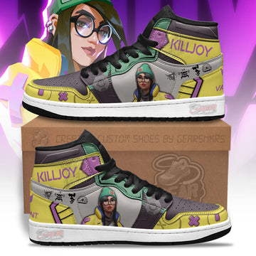Killjoy Valorant Agent Shoes Custom For Gamer MN13-Gear Wanta