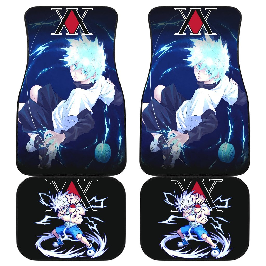 Killua Zoldyck My Hero Academia Car Floor Mats Manga Mixed Anime-Gear Wanta