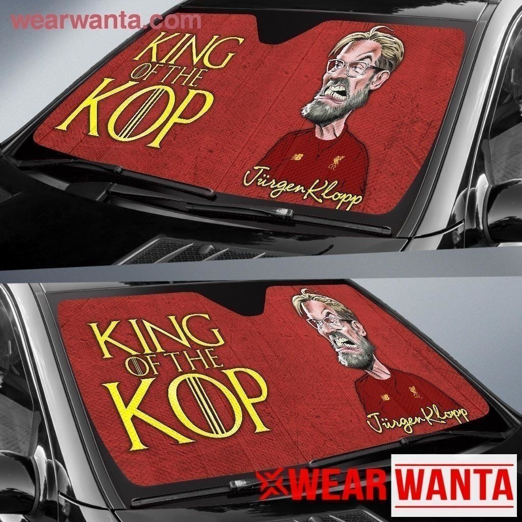 King Of The Kop Liverpool Car Sun Shades-Gear Wanta