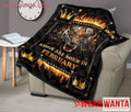 Kings Are Born In February Birthday Tiger Quilt Blanket For Men-Gear Wanta
