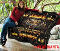 Kings Are Born In September Birthday Tiger Quilt Blanket For Men-Gear Wanta