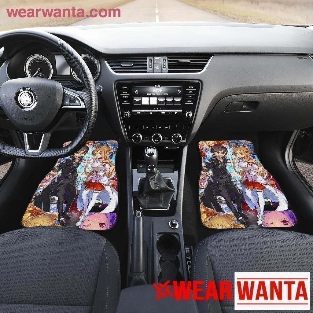 Kirito & Asuna Sword Art Online Car Floor Mats MN05-Gear Wanta