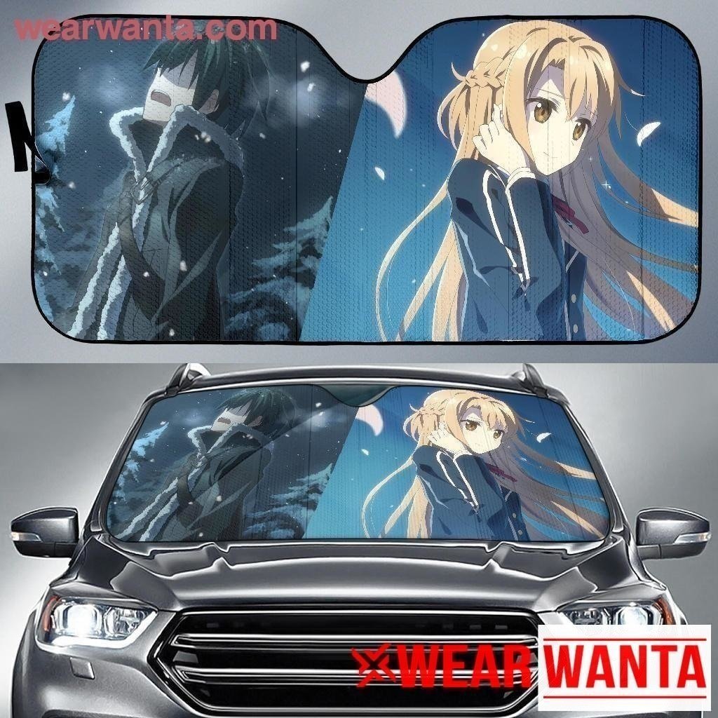 Kirito Asuna Sword Art Online Car Sun Shade MN05-Gear Wanta