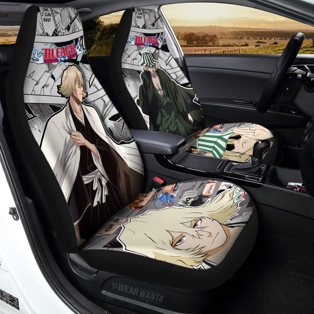 Kisuke Urahara Bankai Car Seat Covers Custom Anime Bleach Car Accessories-Gear Wanta