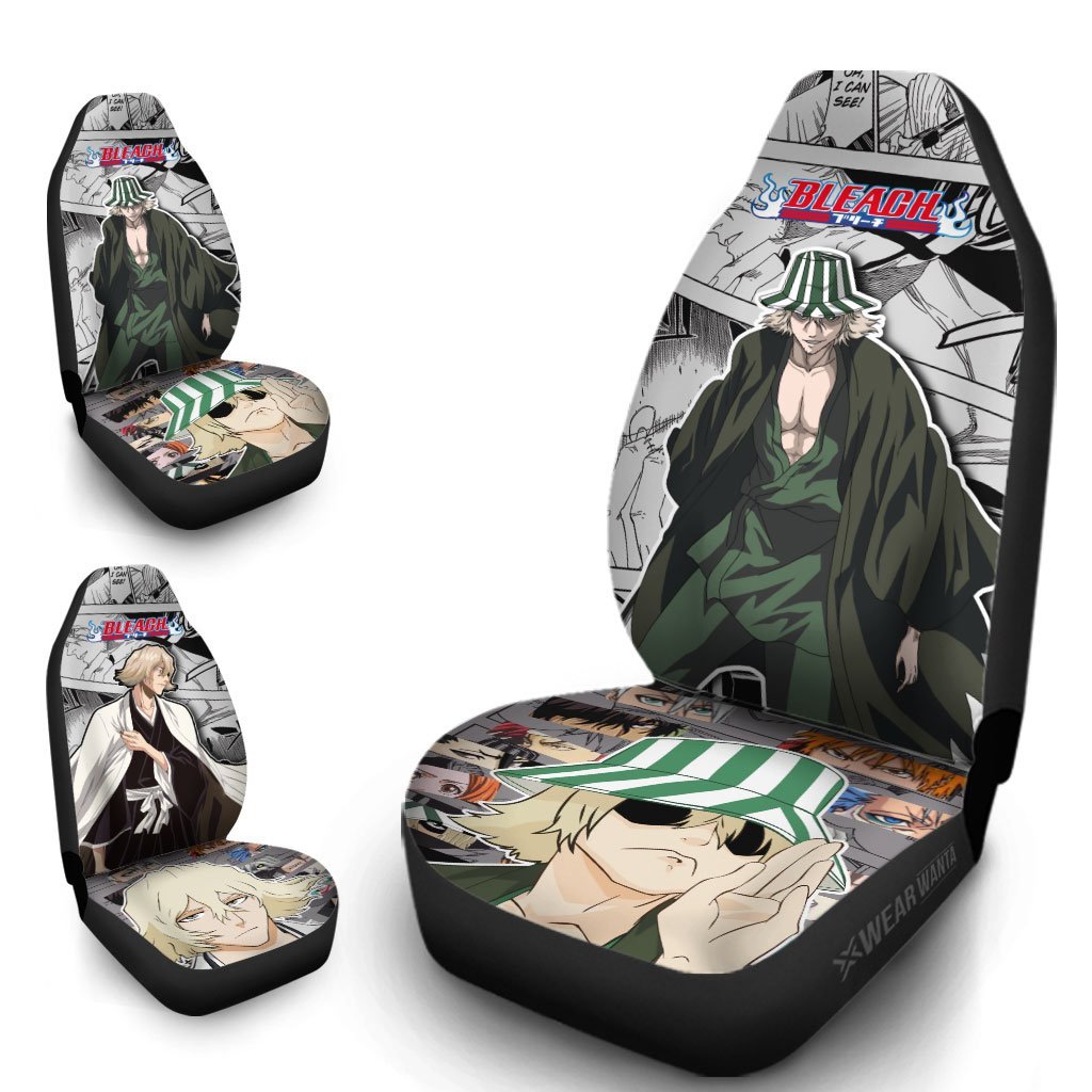 Kisuke Urahara Bankai Car Seat Covers Custom Anime Bleach Car Accessories-Gear Wanta