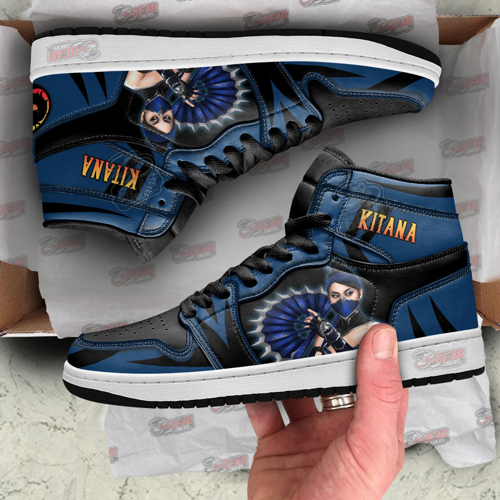 Kitana Mortal Kombat Shoes Custom For Fans-Gear Wanta