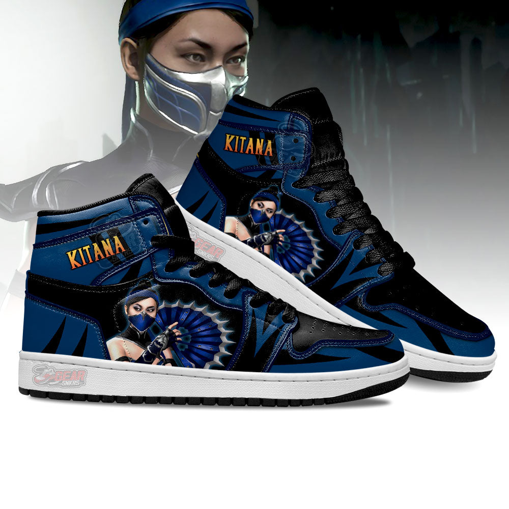 Kitana Mortal Kombat Shoes Custom For Fans-Gear Wanta