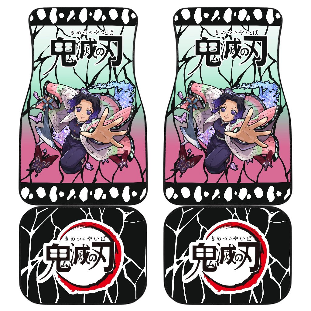 Kochou Shinobu Demon Slayer Uniform Car Floor Mats Anime-Gear Wanta