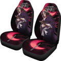 Kokushibo Demon Slayer Under The Moon Car Seat Covers Custom Anime Car Accessories-Gear Wanta