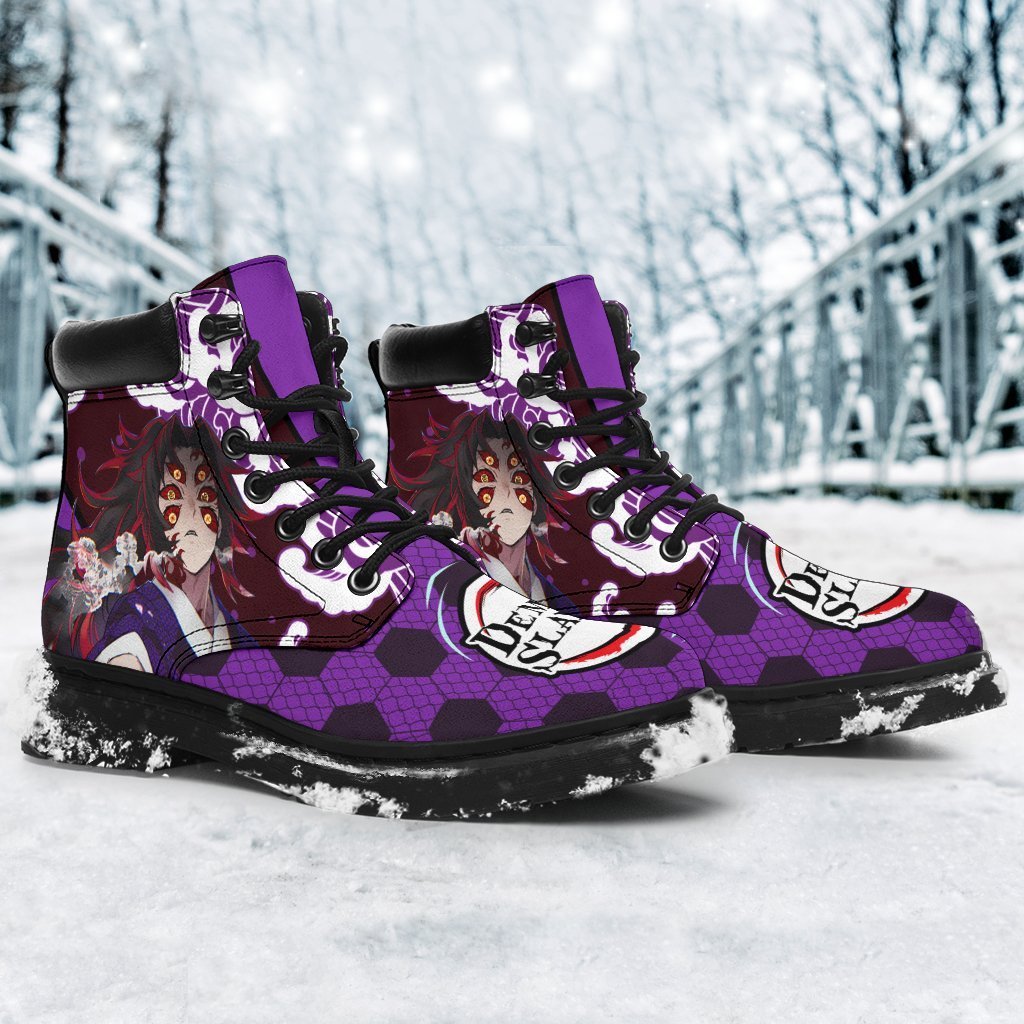 Kokushibou Boots Shoes Demon Slayer Anime Custom TT12-Gear Wanta