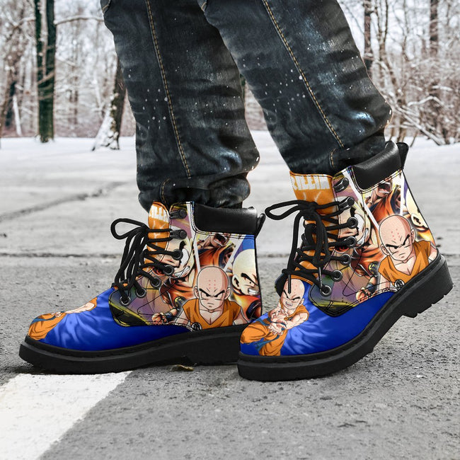 Krillin Dragon Ball Boots Shoes Anime Custom Idea TT20-Gear Wanta