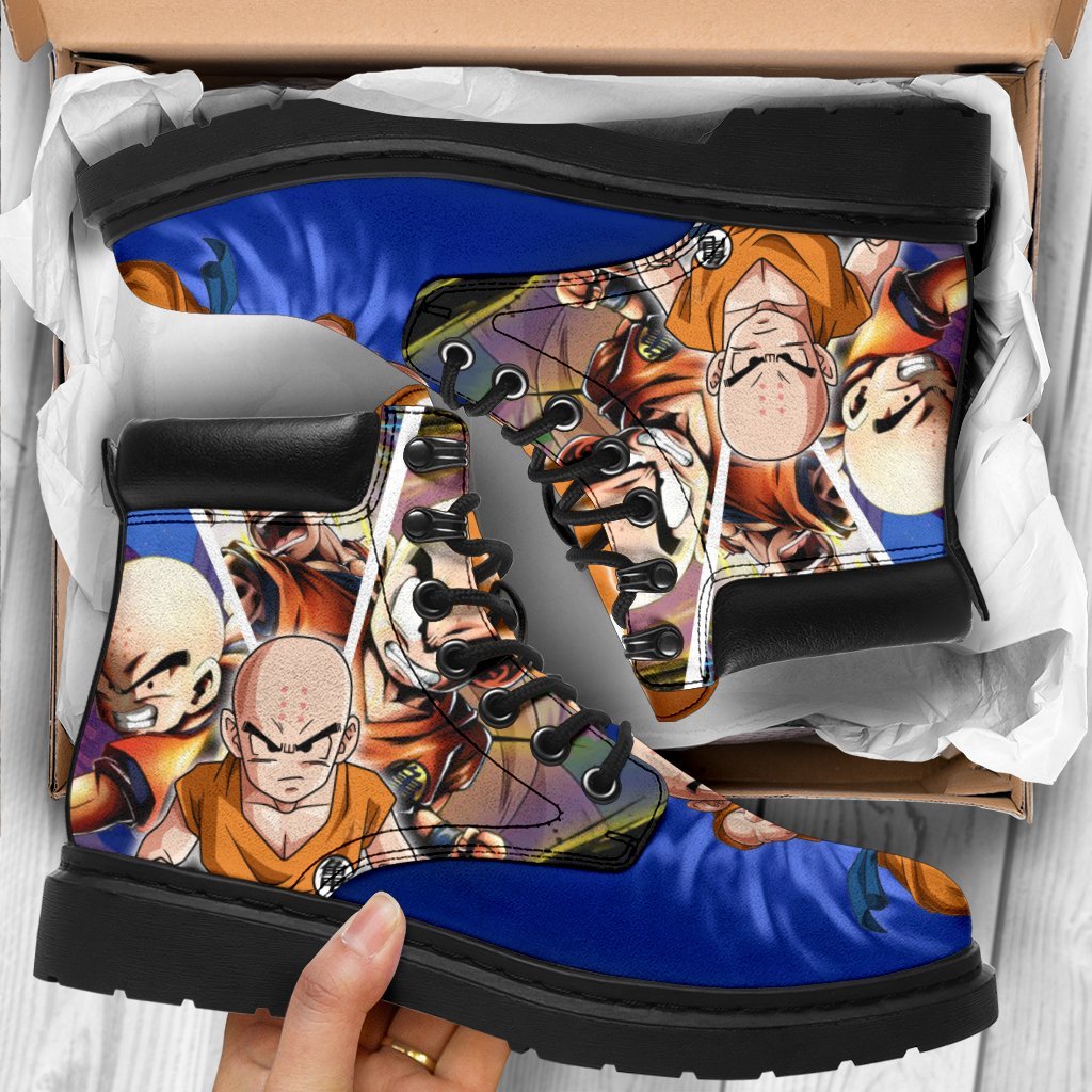 Krillin Dragon Ball Boots Shoes Anime Custom Idea TT20-Gear Wanta