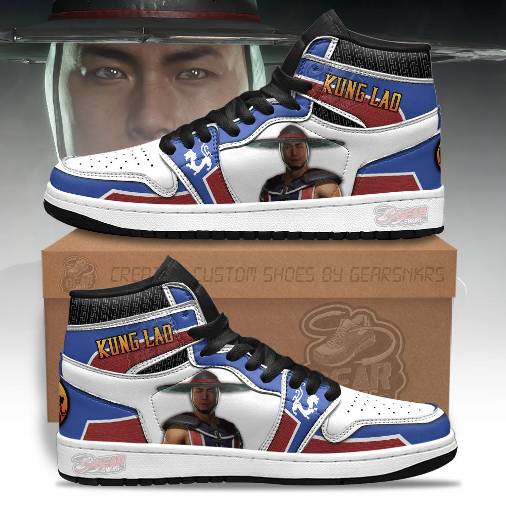 Kung Lao Mortal Kombat Shoes Custom For Fans-Gear Wanta