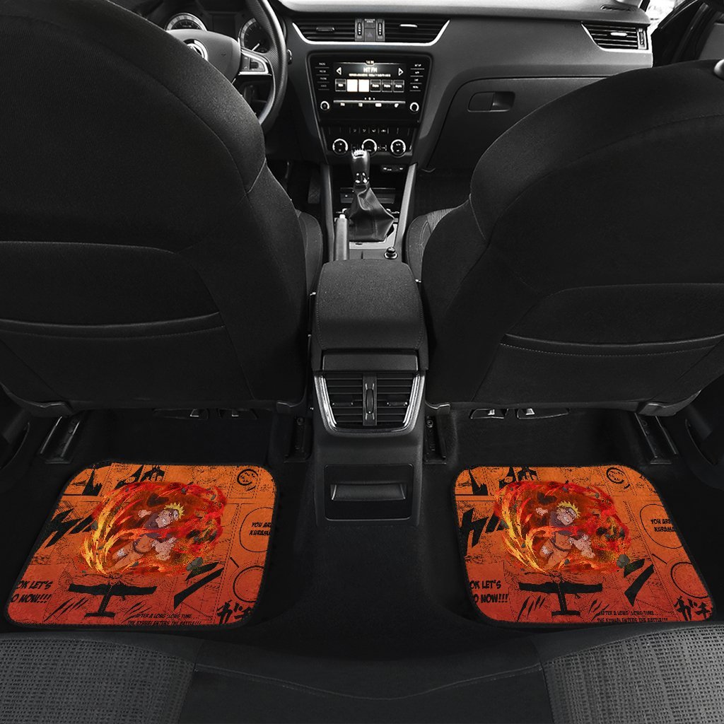 Kurama NRT Car Floor Mats Gift For Memes Fan Anime-Gear Wanta