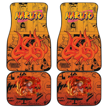 Kurama NRT Car Floor Mats Gift For Memes Fan Anime-Gear Wanta