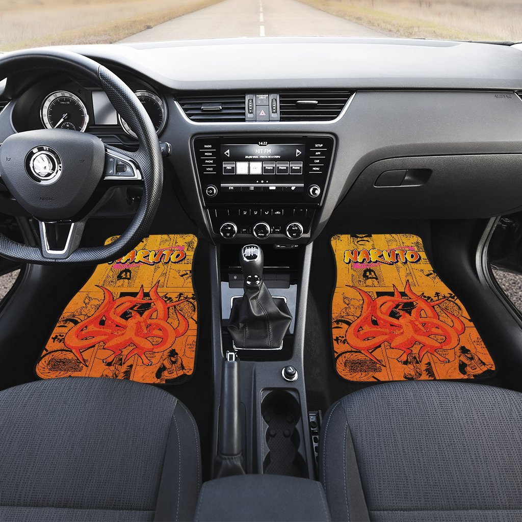 Kurama NRT Car Floor Mats Gift For Strong Fan Anime-Gear Wanta