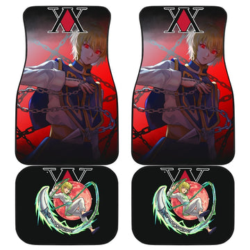 Kurapika Car Floor Mats Custom Hunter X Hunter Anime Car Accessories-Gear Wanta