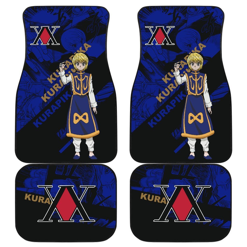 Kurapika Characters Hunter X Hunter Car Floor Mats Anime Gift-Gear Wanta