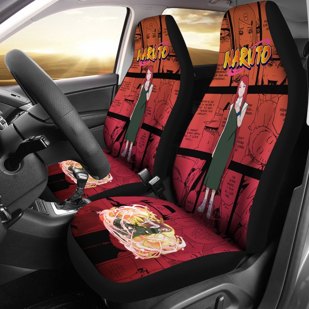 Kushina NRT Car Seat Covers Gift Love Anime-Gear Wanta