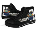 LA Rams Sneakers Baby Yoda High Top Shoes Mixed-Gear Wanta