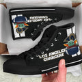 LA Rams Sneakers Baby Yoda High Top Shoes Mixed-Gear Wanta
