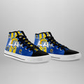 Los Angeles Rams High Top Shoes Custom Sneakers-Gear Wanta