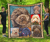 Labradoodle Dog Quilt Blanket Funny Mixed Dog Breed-Gear Wanta