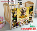 Labrador You Are My Sunshine Sunflower Quilt Blanket Dog Lover-Gear Wanta