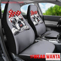 Lady French Bulldog Car Seat Covers Custom Frenchie Car Decoration-Gear Wanta