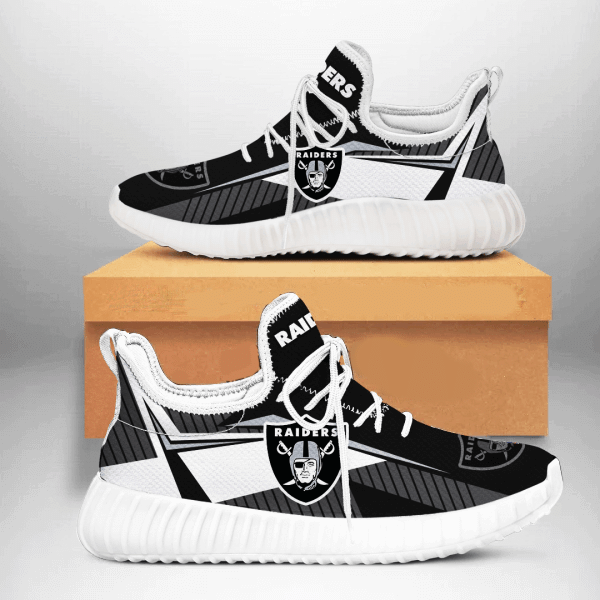 Las Vegas Raiders Sneakers Custom 9 Shoes white shoes Fan-Gear Wanta