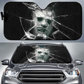 Leatherface Car Car Sun Shade Horror Broken Glass Windshield-Gear Wanta