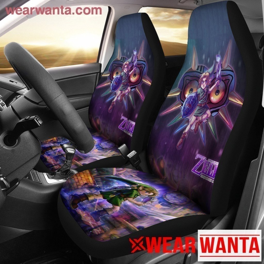 Legend Of Zelda Majora Custom Seat Covers For Car-Gear Wanta