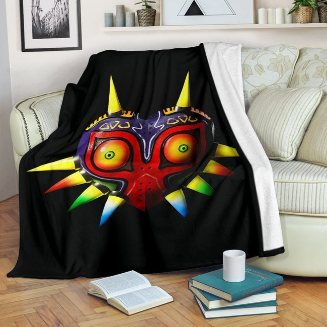 Legend Of Zelda Majora's Mask Blanket Custom Home Decoration-Gear Wanta